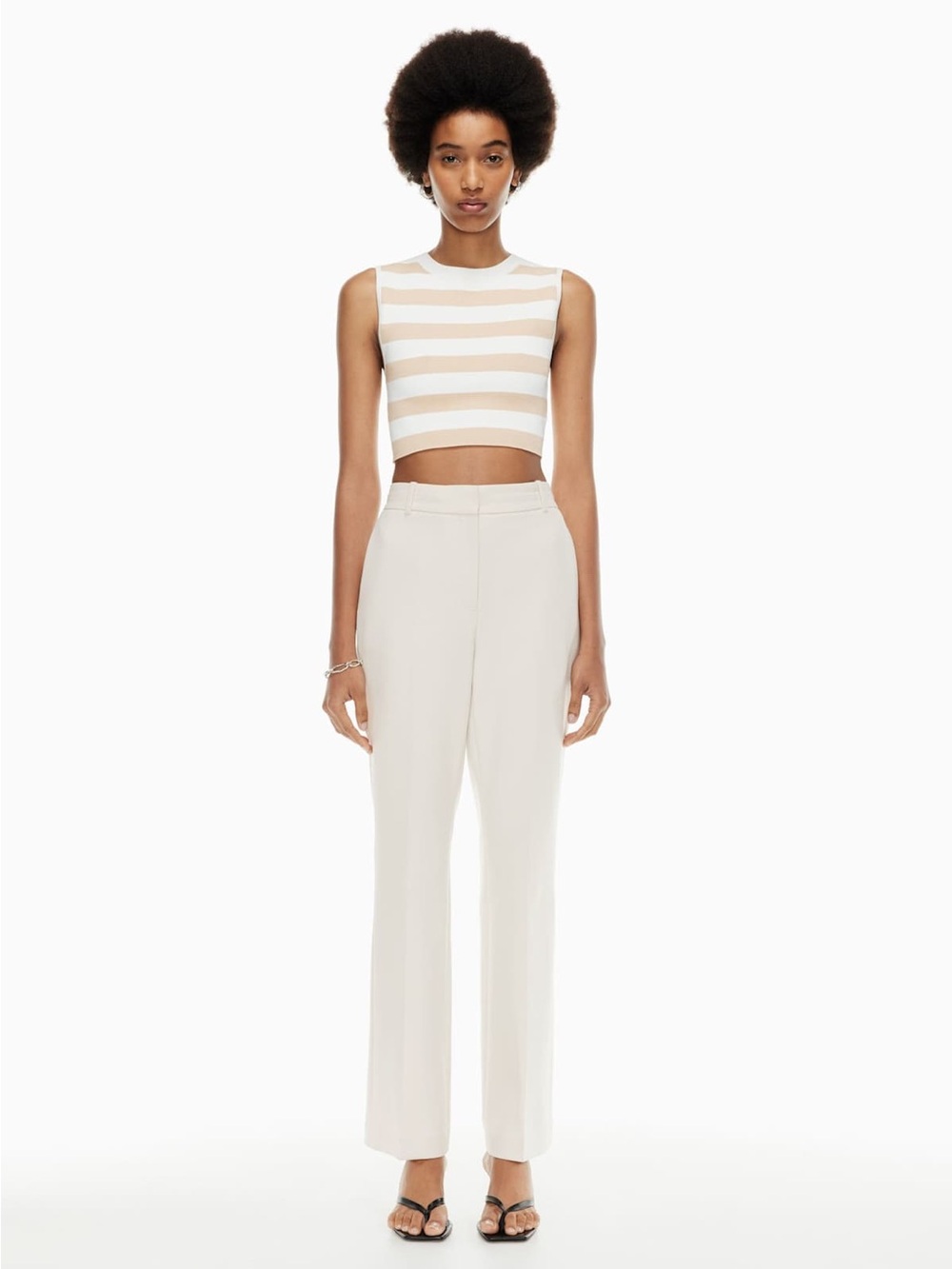 Aritzia Babaton Publish Pant - White - 4